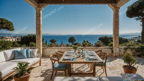 French Riviera Villa with Unmatched Panoramic Sea and Mountain Views