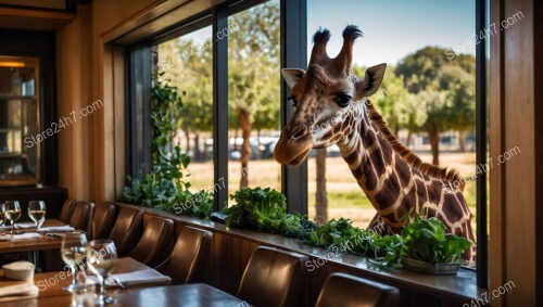 Giraffe Adds Wild Charm to Restaurant Setting