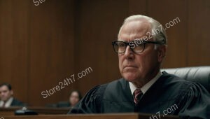 Judge's Intense Focus Exemplifies Solemnity in American Courtroom Proceedings