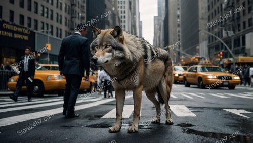 Lone Wolf Stands Strong Amid Wall Street's Hustle