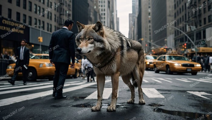 Lone Wolf Stands Strong Amid Wall Street's Hustle