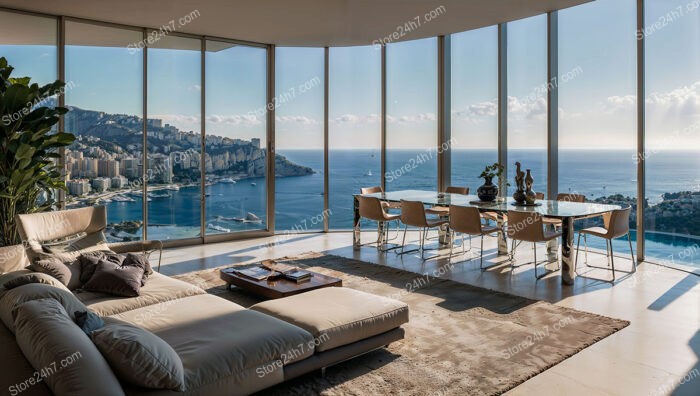 Luxurious French Riviera Villa with Stunning Panoramic Sea Views