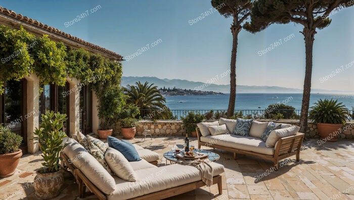 Luxurious French Riviera Villa with Stunning Sea Views