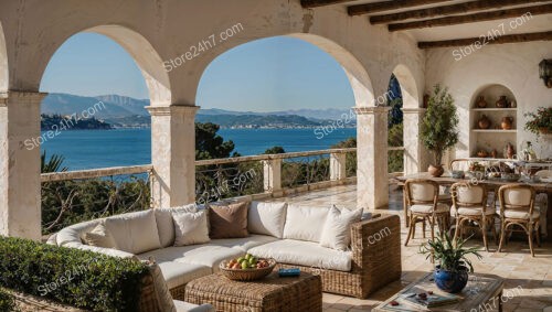Luxurious Mediterranean Villa with Stunning French Riviera Sea Views