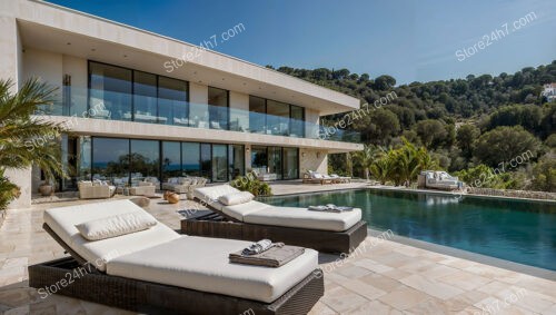 Luxurious Villa in Nice Overlooking the Mediterranean Sea