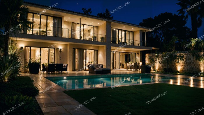 Mediterranean Villa: Luxurious Living Near Nice, Côte d'Azur