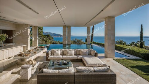 Mediterranean Villa with Infinity Pool and Ocean Views