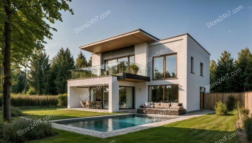 Modern German Home with Pool and Elegant Design Elements