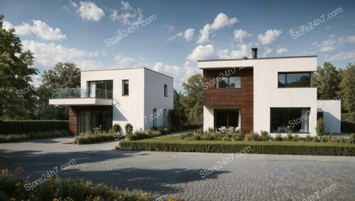 Modern Twin Villas in a Picturesque South German Village
