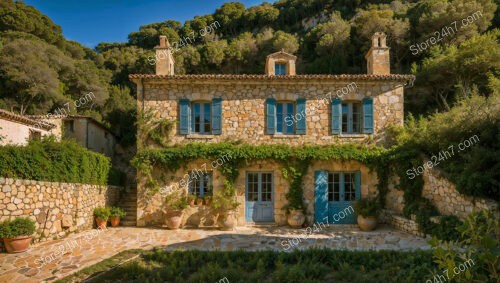 Old Stone House in the Serene Countryside of Southern France