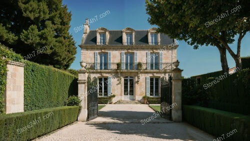 Prestigious French Country Estate with Classic Architectural Charm