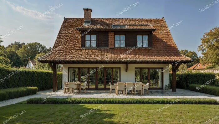 Spacious Country House with Large Outdoor Dining Area