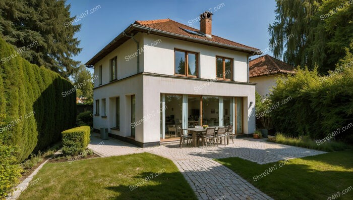 Spacious German Family Home with Modern Glass Extension