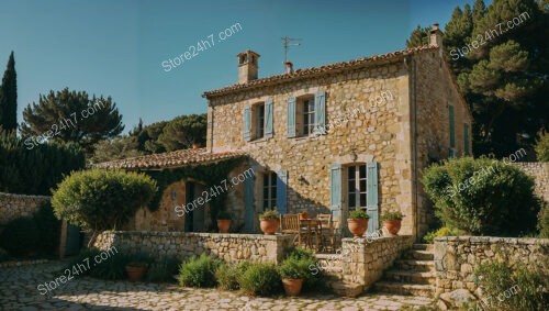 Stone Cottage with Idyllic Mediterranean Countryside Views