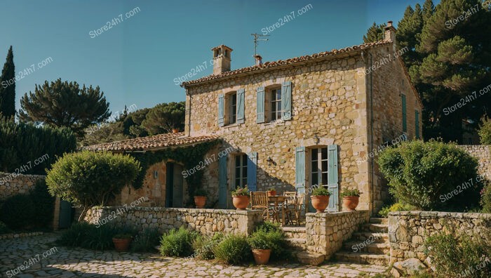 Stone Cottage with Idyllic Mediterranean Countryside Views