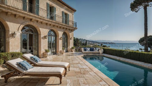 Stunning French Riviera Villa with Breathtaking Mediterranean Sea Views