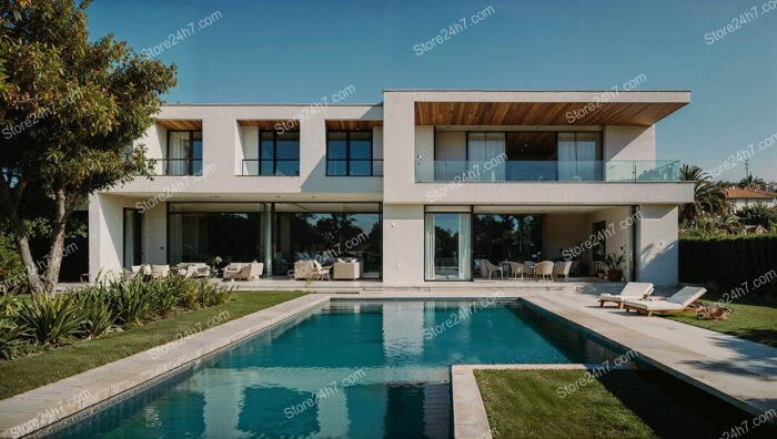 Stunning Modern Villa with Pool and Scenic Views Near Nice