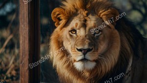 The Lion at the Window: Nature Meets the Human World