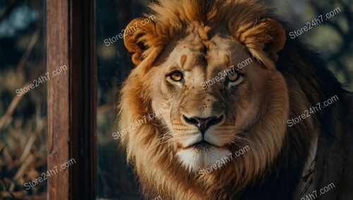 The Lion at the Window: Nature Meets the Human World