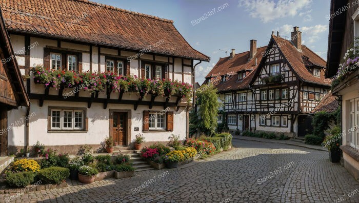 Traditional German Village Home with Quaint Details