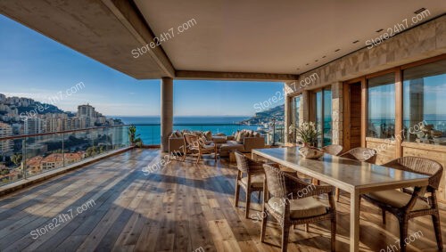 Villa with Panoramic Mediterranean Views and Modern Elegance