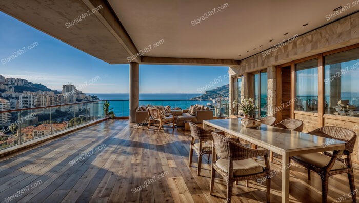 Villa with Panoramic Mediterranean Views and Modern Elegance