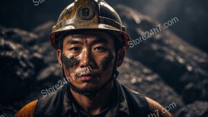 A Miner’s Gaze: Deep Underground in Harsh Conditions