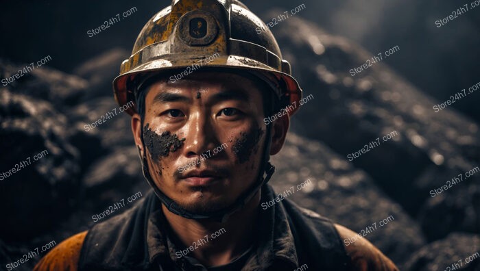 A Miner’s Gaze: Deep Underground in Harsh Conditions