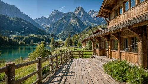 Bavarian Chalet with Lake and Mountain Views