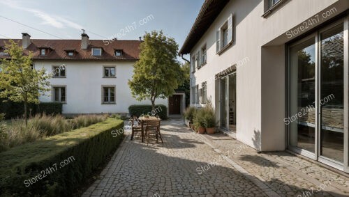 Bavarian Home with Cozy Courtyard and Outdoor Dining Area