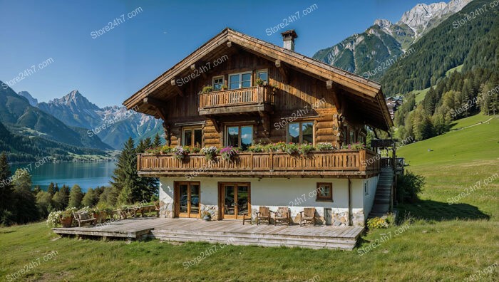 Beautiful Bavarian Chalet with Lake and Mountain Views