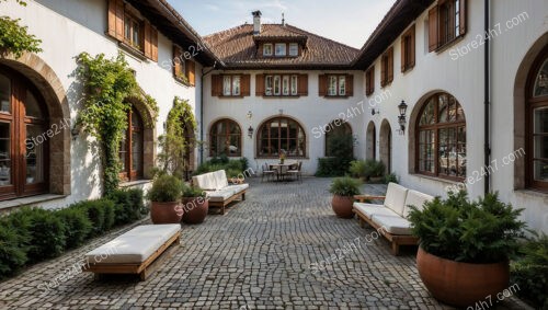 Charming Bavarian Countryside Home with Red Tiled Roof