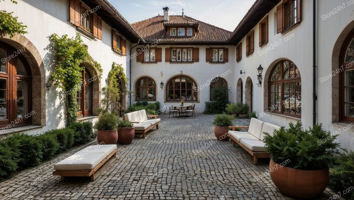 Charming Bavarian Countryside Home with Red Tiled Roof