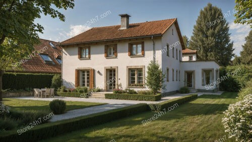 Charming Bavarian Home with Manicured Garden and Patio