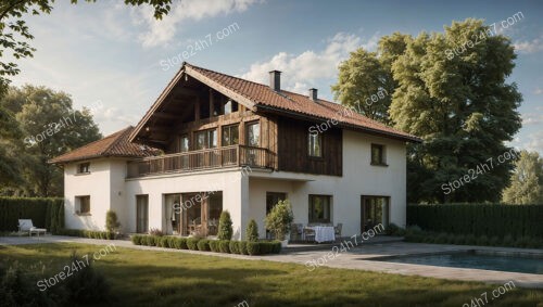 Charming Bavarian Home with Traditional Design and Pool