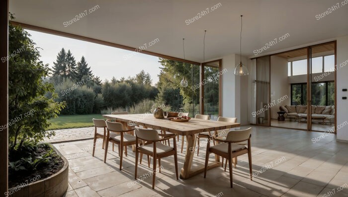 Charming Countryside Home with Serene Outdoor Dining Area