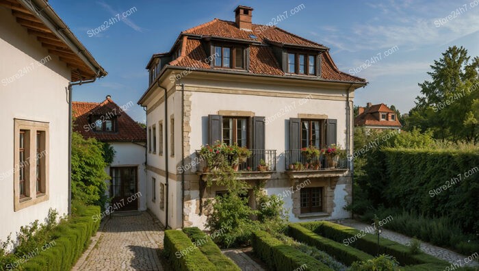 Countryside Residence with Classic European Architecture