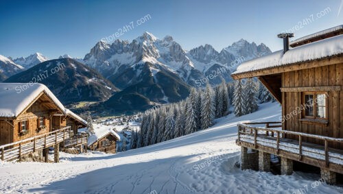 Cozy Chalets with Panoramic Views of the Bavarian Alps