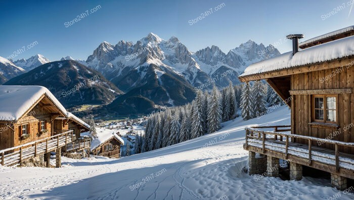 Cozy Chalets with Panoramic Views of the Bavarian Alps