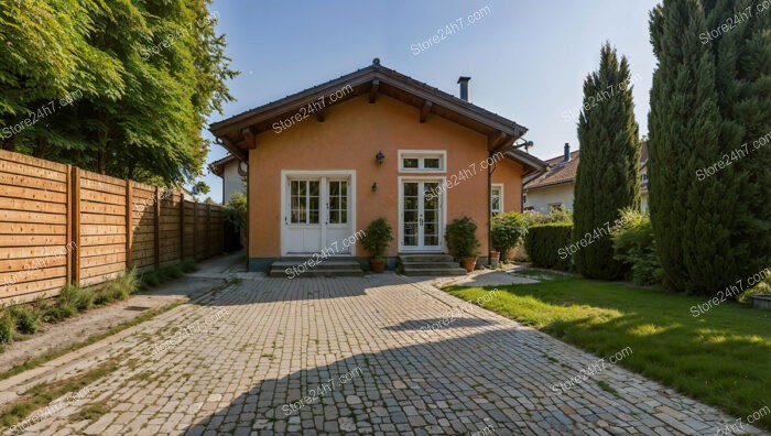 Cozy German Cottage with Beautiful Garden and Tall Trees