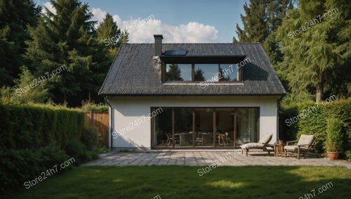 Cozy German Cottage with Slate Roof and Greenery