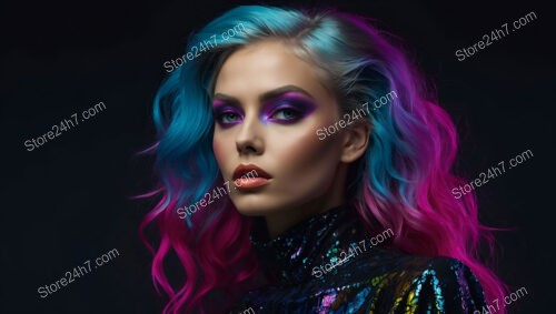 Electric Fusion: Futuristic Makeup for the Bold and Fearless