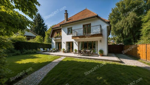 Elegant German Home with Spacious Patio and Garden