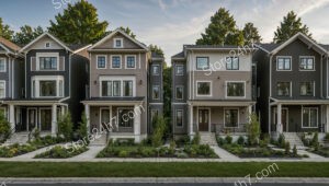 Elegant Reihenhäuser in Germany Featuring Classic Architecture