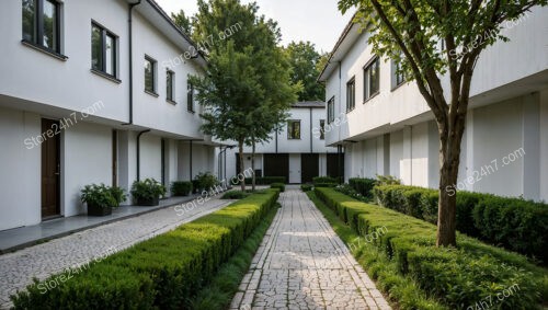 Elegant Reihenhäuser in Germany with Manicured Gardens