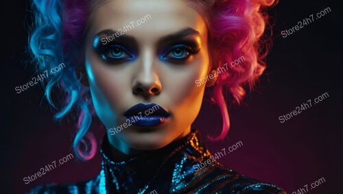 Futuristic Glow: Bold Makeup for the Fashion Forward