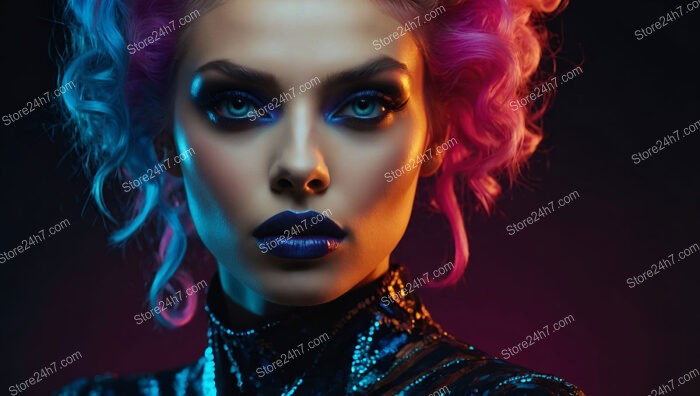 Futuristic Glow: Bold Makeup for the Fashion Forward