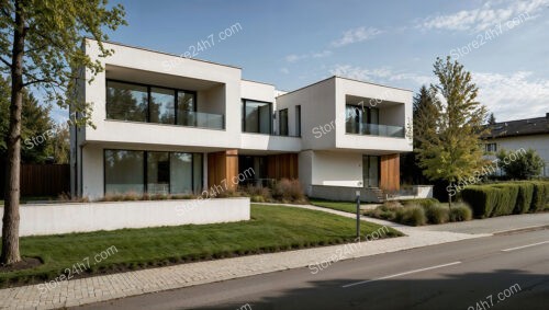 German House with Contemporary Design and Spacious Layout