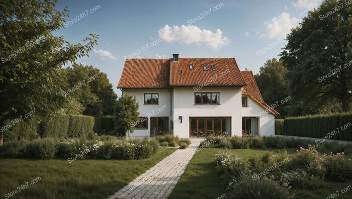 Idyllic Bavarian Home with Manicured Garden and Spacious Yard