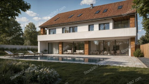 Luxurious Bavarian Villa with Pool and Spacious Patio